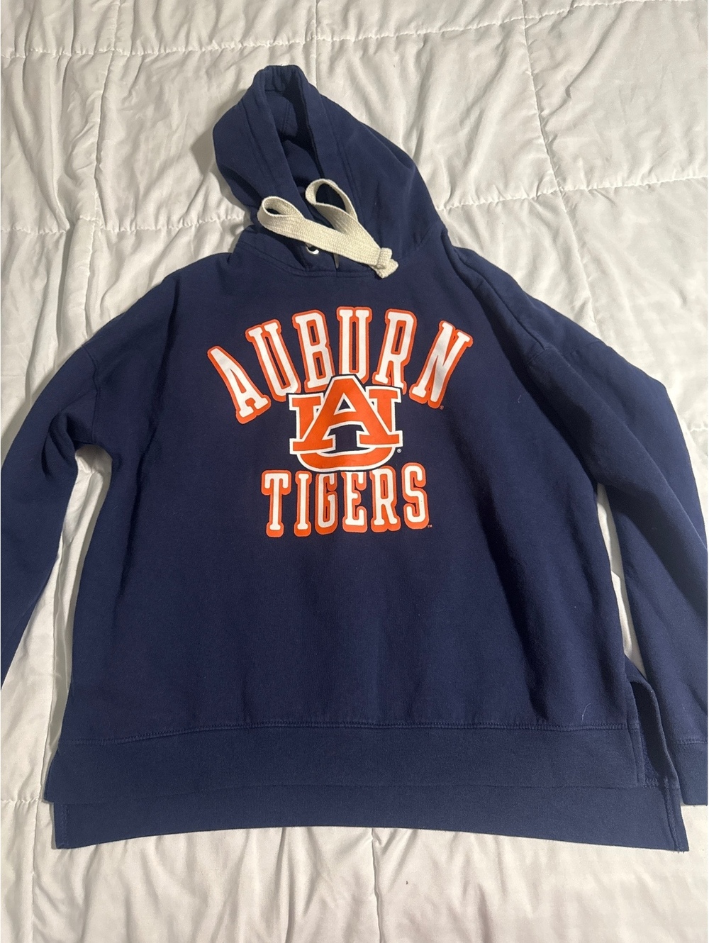 Rivalry Threads‎ Auburn Tigers Navy Blue Hoodie Size Large